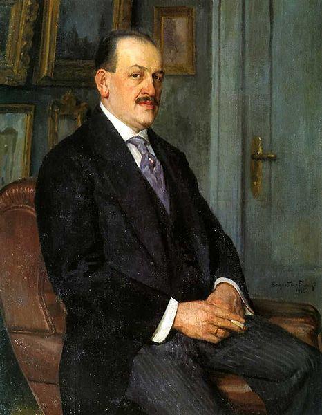 Nikolay Bogdanov-Belsky Self-Portrait. oil painting image
